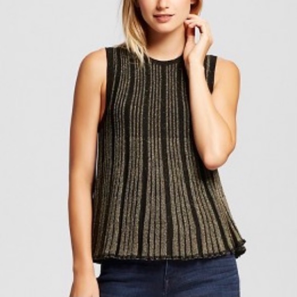 Who What Wear Tops - ⚡️5/$20⚡️ Who What Wear Metallic Swing Tank